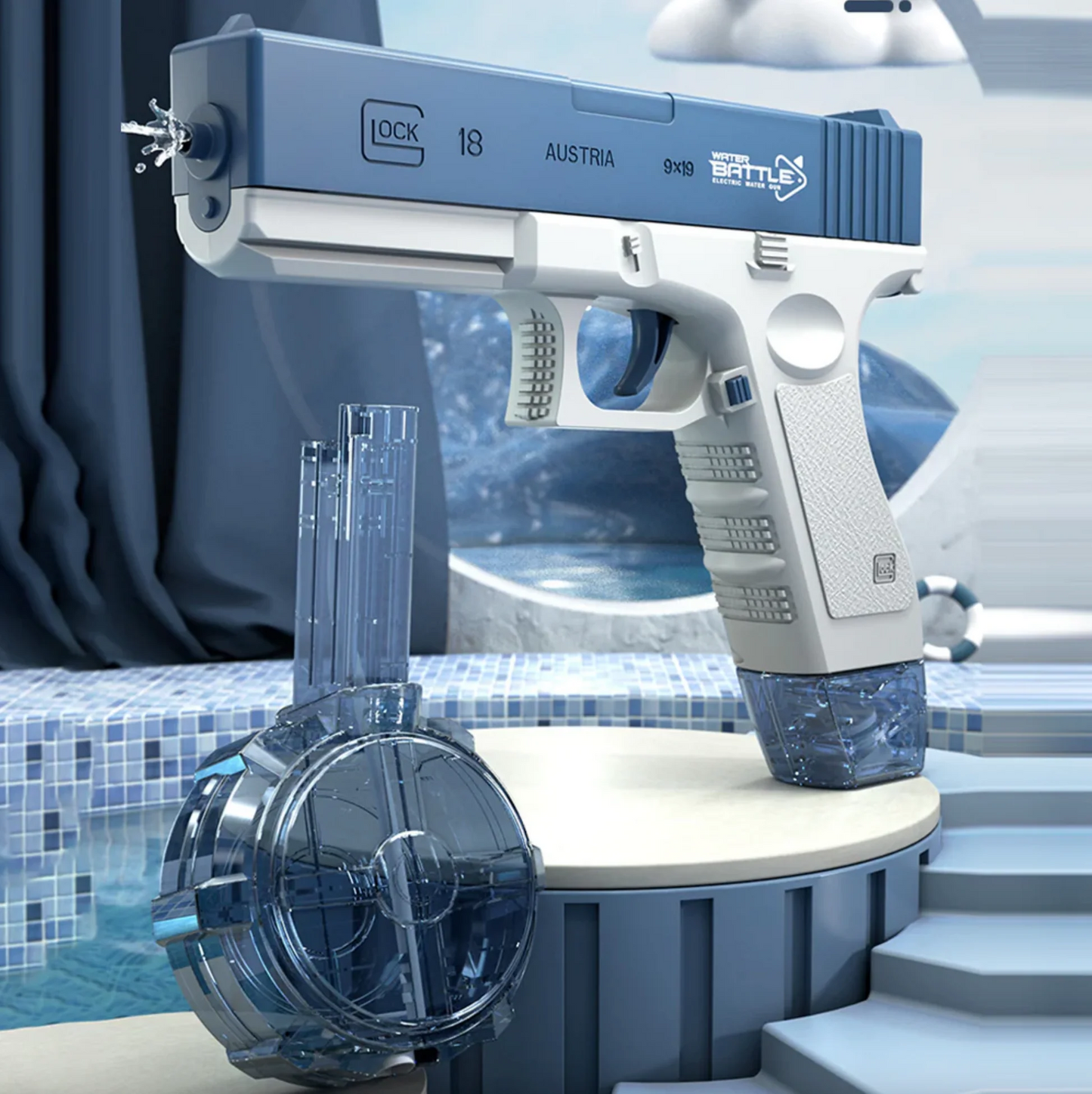 Aquashot Elektrische Wasserpistole